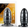 Черная анальная пробка Fuc Plug - 20,9 см.