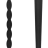 Набор из двух черных уретральных стимуляторов Beginners Silicone Plug Set