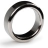 Серебристое эрекционное кольцо Sinner Metal Cockring Size S