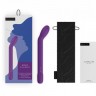 Фиолетовый G-стимулятор с вибрацией Bgee Classic - 18 см.