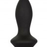 Черная анальная вибропробка с кристаллом Vibrating Petite Crystal Probe - 9,5 см.