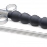 Черный шприц-аппликатор для введения лубриканта Silicone Links Lube Launcher - 19,7 см.