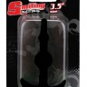 Чёрная анальная втулка SMILING SILICONE BUTT PLUG BLACK - 8,9 см.