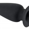 Большая пробка с тоннелем Lust Tunnel Plug XL - 13 см.