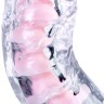 Прозрачный гибкий фаллоимитатор Paret - 18 см.