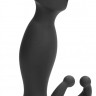 Черный массажер простаты N 65 P-Spot Vibrator - 13,5 см.