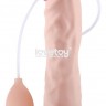 Телесный фаллоимитатор 8.5 Soft Ejaculation Cock - 21,6 см.