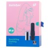 Чёрно-золотистая вибропуля Satisfyer Lovely Honey