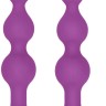 Фиолетовый анальный вибронабор USB-Rechargeable Anal Set