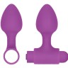 Фиолетовый анальный вибронабор USB-Rechargeable Anal Set