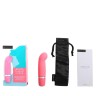 Розовый мини-вибратор Bcute Classic Curve - 10 см.