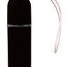 Черная вибропуля  Remote Vibrating Bullet с пультом ДУ