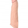Насадка телесного цвета Toyfa XLover - 16,5 см.