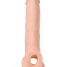 Насадка телесного цвета Toyfa XLover - 16,5 см.