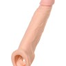 Насадка телесного цвета Toyfa XLover - 16,5 см.