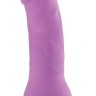Фиолетовый страпон Deluxe Silicone Strap On 10 Inch - 25,5 см.