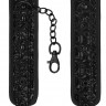 Черные поножи Luxury Ankle Cuffs