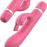 Розовый вибратор-кролик Bwild Classic Bunny - 19,3 см.
