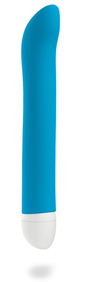 Голубой мини-вибратор Joupie - 18,2 см.