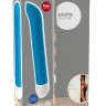 Голубой мини-вибратор Joupie - 18,2 см.