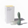Зеленый стимулятор точки G Onda G-Spot Massager - 19,5 см.