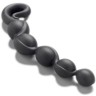 Черная анальная цепочка Bendybeads - 26,2 см.