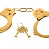 Золотистые наручники Metal Cuffs