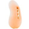 Телесный мастурбатор с удобным углублением под пальцы REALSTUFF MASTURBATOR FLESH