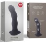 Чёрный фаллоимитатор Bouncer - 18,3 см.