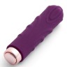 Фиолетовая вибропуля Love Sexy Silky Touch Vibrator - 9,4 см.