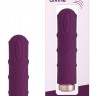 Фиолетовая вибропуля Love Sexy Silky Touch Vibrator - 9,4 см.