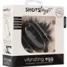 Черное гладкое виброяйцо Vibrating Egg - 8 см.