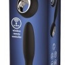 Черный анальный вибромассажер CRIUS REMOTE - 9,5 см.