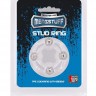 Эрекционное кольцо с 4 бусинами MENZSTUFF STUD RING CLEAR