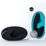 Нереалистичный вибратор Sense Max с клиторальным отростком - 16 см.