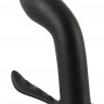 Черный стимулятор простаты Prostate Plug - 14 см.