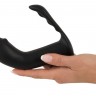 Черный стимулятор простаты Prostate Plug - 14 см.
