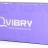 Фиолетовый клиторальный вибромассажёр Qvibry