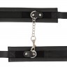 Черные наручники Handcuffs на цепочке