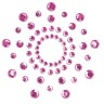 Розовые наклейки на грудь Mimi Bijoux