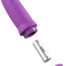 Фиолетовая вибропуля Bmine Basic Curve - 7,6 см.