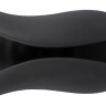 Черный вибромастурбатор Ultra Soft