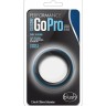 Черно-синее эрекционное кольцо Silicone Go Pro Cock Ring