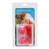 Розовые вагинальные шарики с вибрацией JELLY PINK