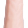 Телесный вибромассажёр Vibro Realistic Cock Dildo - 17,5 см.
