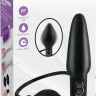 Анальная вибропробка-расширитель Vibrating Ass Blaster - 17,4 см.