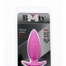 Розовая анальная пробка BOOTYFUL ANAL PLUG SMALL PINK - 9,5 см.