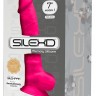 Розовый фаллоимитатор-реалистик Premium Dildo 7" Model 1 Premium - 17,5 см.
