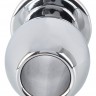 Алюминиевая анальная пробка с тоннелем Lust Tunnel Plug - 6,5 см.