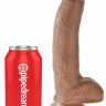 Фаллоимитатор-мулат 9" Cock with Balls - 22,9 см.